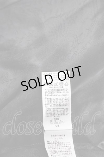 画像8: CIVARIZE / Noteウールダブルライダースジャケット 44 ブルー T-24-12-11-011-CI-ou-YM-ZT (8)