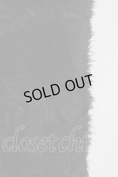 画像3: CIVARIZE / シャギーニットロングマフラー  ブラック T-24-12-24-015-CI-za-YM-ZT (3)