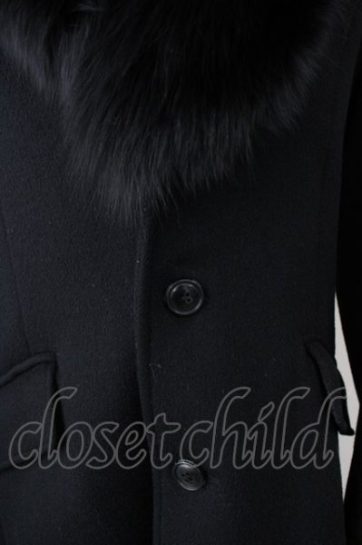 画像4: TORNADO MART / フォックスファーロングコート M ブラック T-24-12-24-018-TO-ou-YM-ZT-M122 (4)