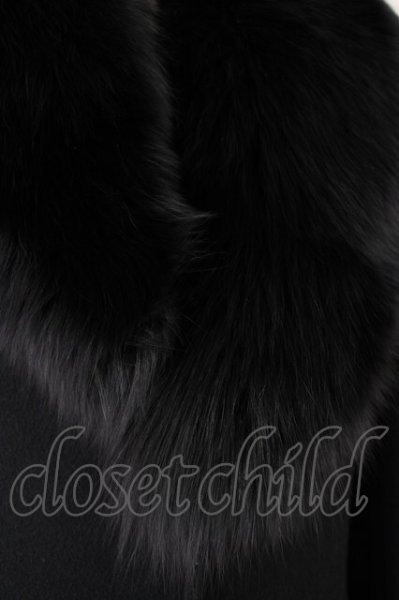 画像5: TORNADO MART / フォックスファーロングコート M ブラック T-24-12-24-018-TO-ou-YM-ZT-M122 (5)