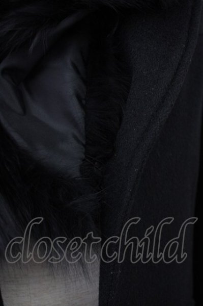 画像6: TORNADO MART / フォックスファーロングコート M ブラック T-24-12-24-018-TO-ou-YM-ZT-M122 (6)