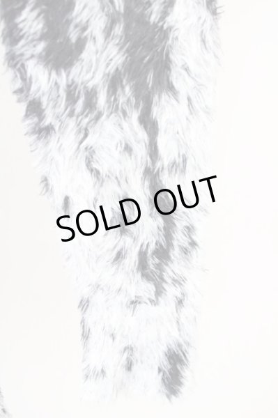 画像4: CIVARIZE / バイカラーフェザーヤーンプルオーバーニット 46 ブラックｘホワイト T-24-12-24-003-CI-to-YM-ZT (4)