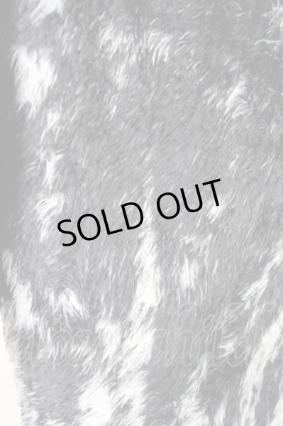 画像6: CIVARIZE / バイカラーフェザーヤーンプルオーバーニット 46 ブラックｘホワイト T-24-12-24-003-CI-to-YM-ZT (6)