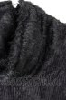 画像3: CIVARIZE / フェザーヤーン切り替えアシンメトリードレープニットソー 46 ブラック T-24-12-24-006-CI-to-YM-ZT (3)