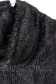 画像3: CIVARIZE / フェザーヤーン切り替えアシンメトリードレープニットソー 46 ブラック T-24-12-24-006-CI-to-YM-ZT (3)