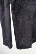 画像4: CIVARIZE / フェザーヤーン切り替えアシンメトリードレープニットソー 46 ブラック T-24-12-24-006-CI-to-YM-ZT (4)