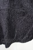 画像5: CIVARIZE / フェザーヤーン切り替えアシンメトリードレープニットソー 46 ブラック T-24-12-24-006-CI-to-YM-ZT (5)