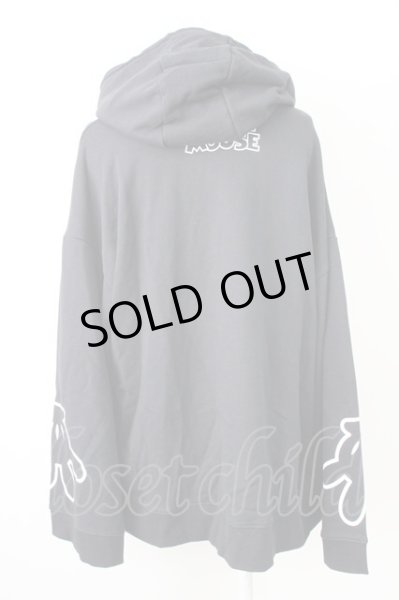 画像2: CIVARIZE / ミッキービッグパーカー F ブラック T-24-12-24-008-CI-to-YM-ZT (2)