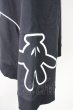 画像3: CIVARIZE / ミッキービッグパーカー F ブラック T-24-12-24-008-CI-to-YM-ZT (3)