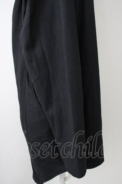 画像3: CIVARIZE / Trooperドレープフーデッドコート 46 ブラック T-24-12-24-011-CI-ou-YM-ZT-M122 (3)