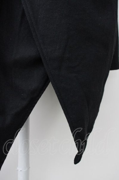 画像7: CIVARIZE / Trooperドレープフーデッドコート 46 ブラック T-24-12-24-011-CI-ou-YM-ZT-M122 (7)
