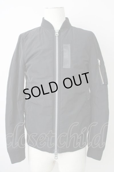 画像1: CIVARIZE / Splinter裏地スカルプリントMA-1ジャケット 44 ブラック T-24-12-24-012-CI-ou-YM-ZT (1)