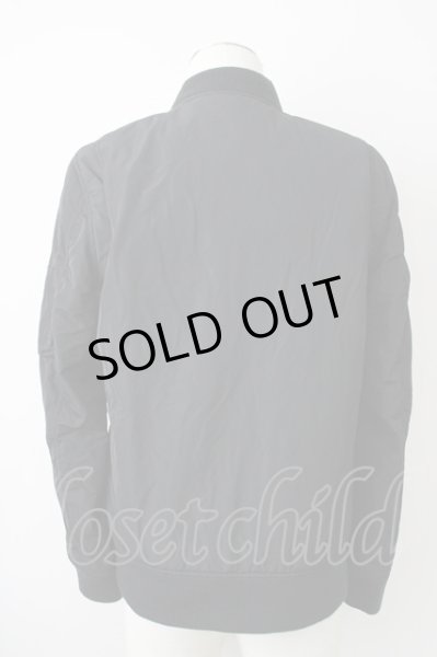 画像2: CIVARIZE / Splinter裏地スカルプリントMA-1ジャケット 44 ブラック T-24-12-24-012-CI-ou-YM-ZT (2)