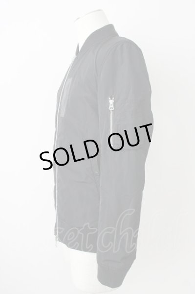 画像3: CIVARIZE / Splinter裏地スカルプリントMA-1ジャケット 44 ブラック T-24-12-24-012-CI-ou-YM-ZT (3)