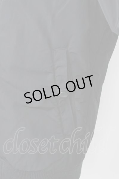 画像4: CIVARIZE / Splinter裏地スカルプリントMA-1ジャケット 44 ブラック T-24-12-24-012-CI-ou-YM-ZT (4)