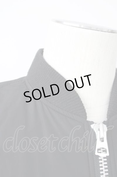 画像5: CIVARIZE / Splinter裏地スカルプリントMA-1ジャケット 44 ブラック T-24-12-24-012-CI-ou-YM-ZT (5)