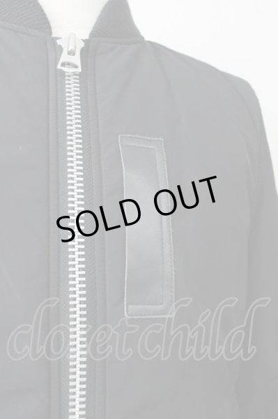 画像6: CIVARIZE / Splinter裏地スカルプリントMA-1ジャケット 44 ブラック T-24-12-24-012-CI-ou-YM-ZT (6)