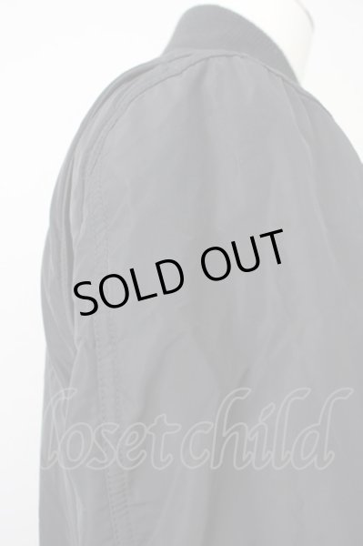 画像11: CIVARIZE / Splinter裏地スカルプリントMA-1ジャケット 44 ブラック T-24-12-24-012-CI-ou-YM-ZT (11)