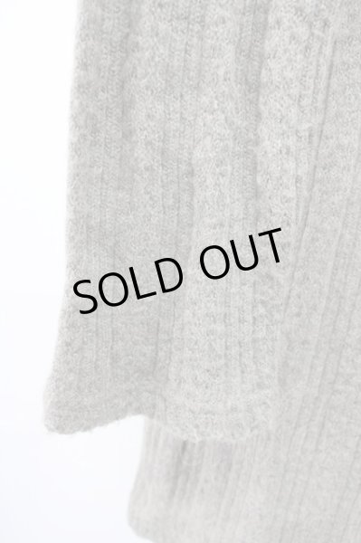 画像4: TORNADO MART / リブ編みハイネックニットソー  グレー T-25-01-15-018-TO-to-YM-ZT253 (4)