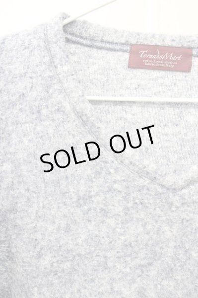 画像3: TORNADO MART / 総裏素材Vネックニットソー M ブルー T-25-01-15-019-TO-to-YM-ZT253 (3)