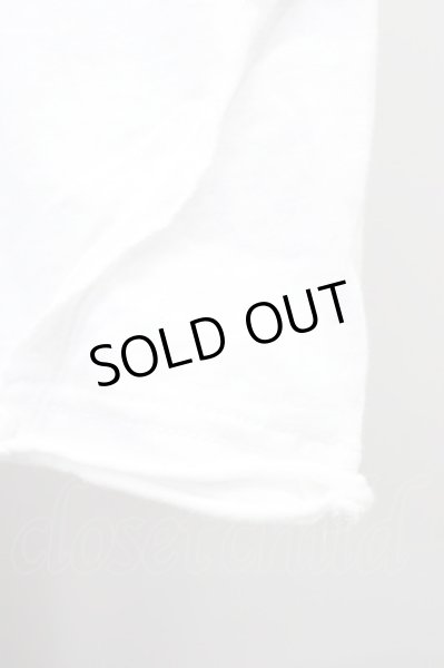 画像5: JOHNNY WOLF / フラワースカルカットソー  ホワイト T-25-01-15-002-JO-to-YM-ZT (5)