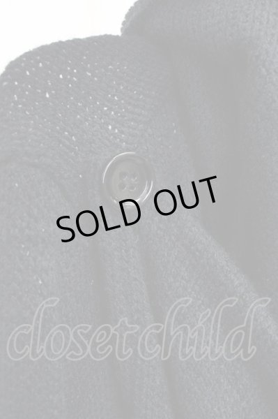 画像3: SEANA / ドレープニットライダースパーカー L ブラック T-25-01-15-021-SE-to-YM-ZT (3)