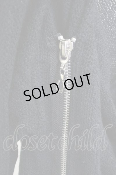 画像4: SEANA / ドレープニットライダースパーカー L ブラック T-25-01-15-021-SE-to-YM-ZT (4)