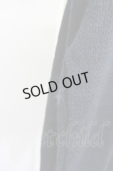 画像7: SEANA / ドレープニットライダースパーカー L ブラック T-25-01-15-021-SE-to-YM-ZT (7)