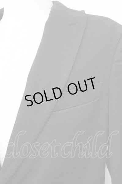 画像4: SEANA / ピークドラペルテーラードジャケット L ブラック T-25-01-15-025-SE-ja-YM-ZT-M115 (4)