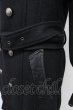 画像5: CIVARIZE / チャイニーズラクーンファートレンチコート 46 ブラック T-25-01-15-026-CI-ou-YM-ZT-M115 (5)