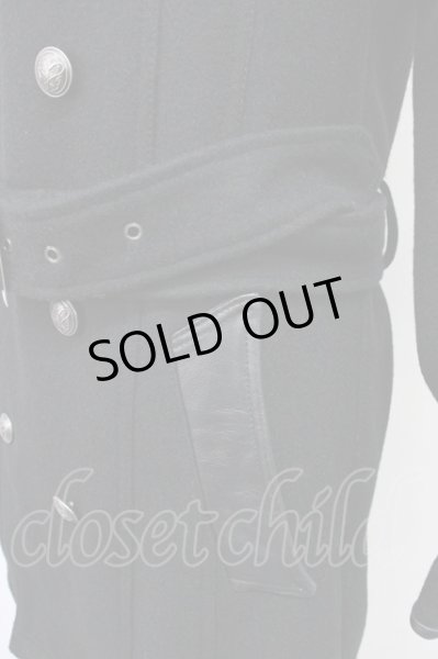 画像5: CIVARIZE / チャイニーズラクーンファートレンチコート 46 ブラック T-25-01-15-026-CI-ou-YM-ZT-M115 (5)