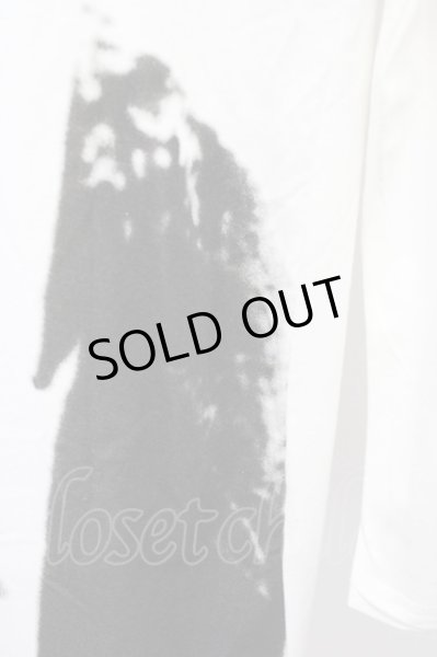 画像4: SEANA / アシンメトリープリントUネックカットソー L ホワイト T-25-01-15-003-SE-to-YM-ZT (4)