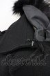 画像7: CIVARIZE / チャイニーズラクーンファートレンチコート 46 ブラック T-25-01-15-026-CI-ou-YM-ZT-M115 (7)