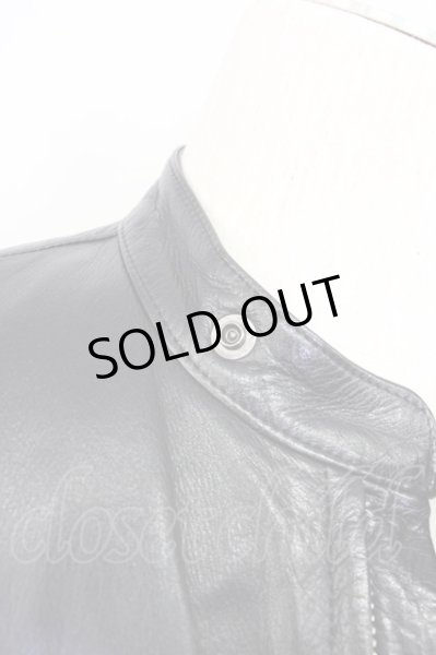 画像9: LITHIUM HOMME / COW LEATHER SINGLE RIDERS レザージャケット 44 ブラック T-25-01-15-027-LI-ja-YM-ZT (9)