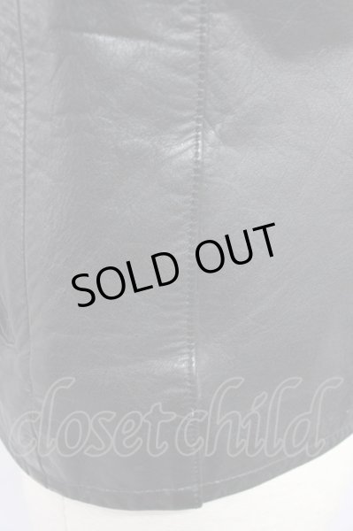 画像12: LITHIUM HOMME / COW LEATHER SINGLE RIDERS レザージャケット 44 ブラック T-25-01-15-027-LI-ja-YM-ZT (12)