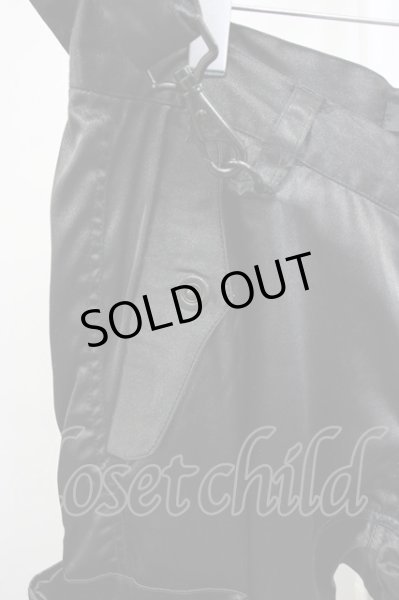 画像4: CIVARIZE / Hooliganサテンカーゴパンツ 46 ブラック T-25-01-15-028-CI-pa-YM-ZT251 (4)