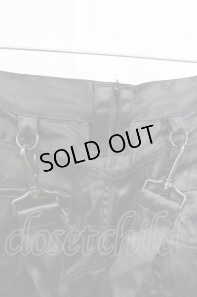 画像9: CIVARIZE / Hooliganサテンカーゴパンツ 46 ブラック T-25-01-15-028-CI-pa-YM-ZT251 (9)