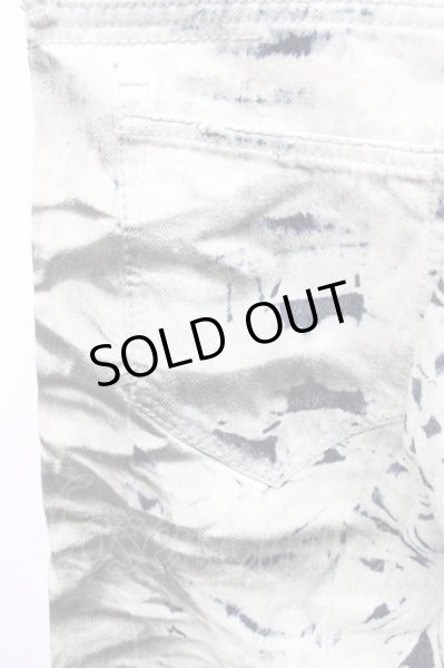 画像7: CIVARIZE / Forest タイダイブリーチ加工デニムパンツ 48 ブルー T-25-01-15-029-CI-pa-YM-ZT (7)