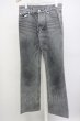 画像1: TORNADO MART / ボタンフライ加工ストレートパンツ S グレー T-25-01-15-030-TO-pa-YM-ZT (1)