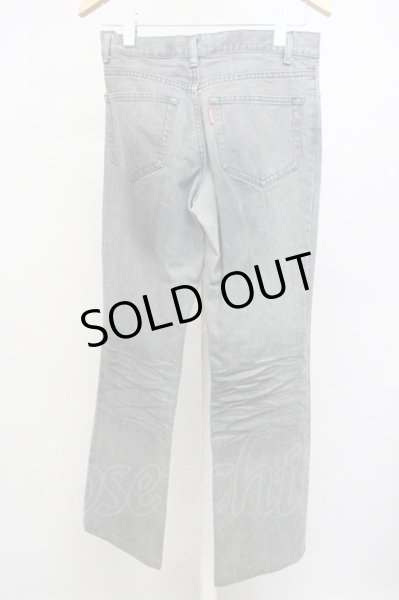 画像2: TORNADO MART / ボタンフライ加工ストレートパンツ S グレー T-25-01-15-030-TO-pa-YM-ZT (2)