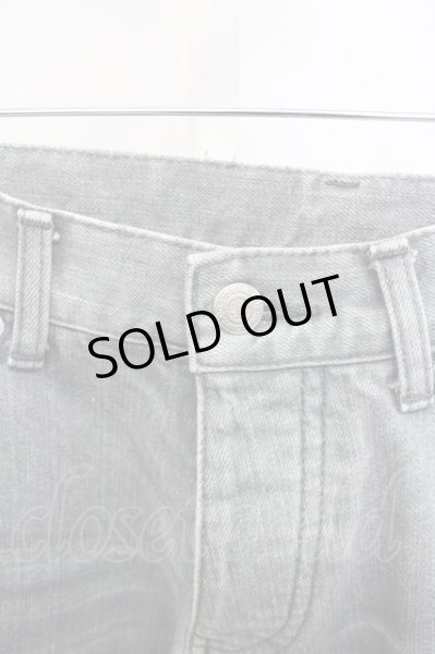 画像3: TORNADO MART / ボタンフライ加工ストレートパンツ S グレー T-25-01-15-030-TO-pa-YM-ZT (3)