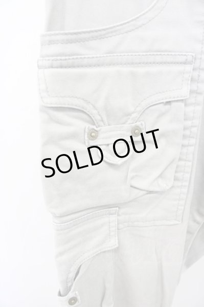 画像4: TORNADO MART / ブーツカットフレアストレッチカーゴパンツ S グレージュ T-25-01-15-032-TO-pa-YM-ZT (4)