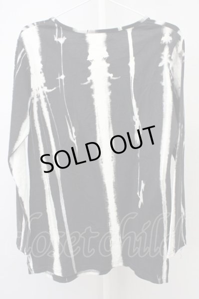 画像2: SEANA / ブリーチUネックカットソー L ブラック T-25-01-15-008-SE-to-YM-ZT (2)