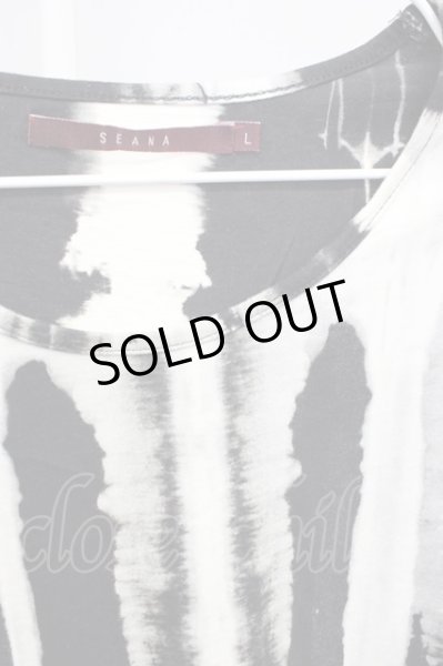 画像3: SEANA / ブリーチUネックカットソー L ブラック T-25-01-15-008-SE-to-YM-ZT (3)