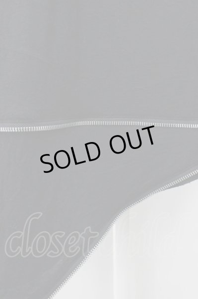 画像4: SEANA / 裾ZIPデザインアシンメトリーUネックカットソー L ブラック T-25-01-15-009-SE-to-YM-ZT (4)