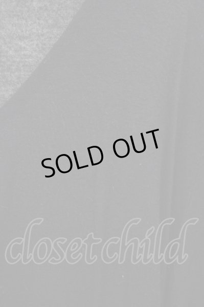 画像8: SEANA / 裾ZIPデザインアシンメトリーUネックカットソー L ブラック T-25-01-15-009-SE-to-YM-ZT (8)