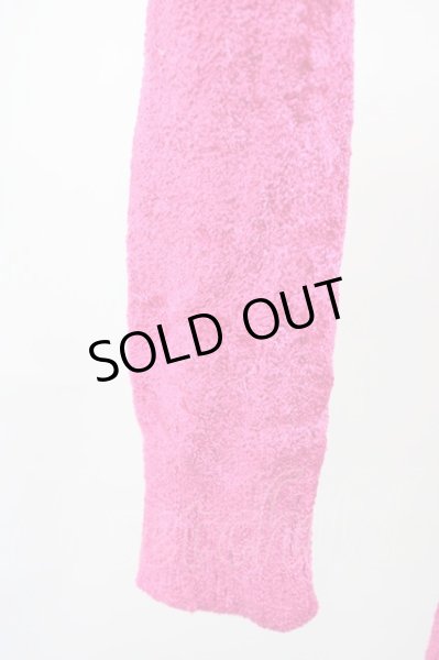 画像4: TORNADO MART / タートルネックパイルニットソー  ピンク T-25-01-15-016-TO-to-YM-ZT253 (4)