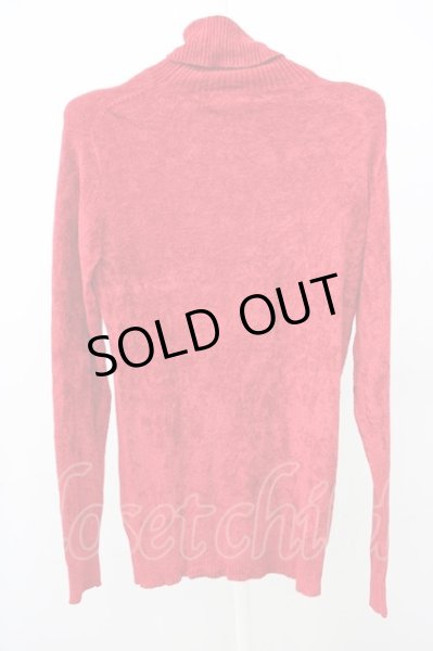 画像2: TORNADO MART / タートルネックパイルニットソー  レッド T-25-01-15-017-TO-to-YM-ZT253 (2)