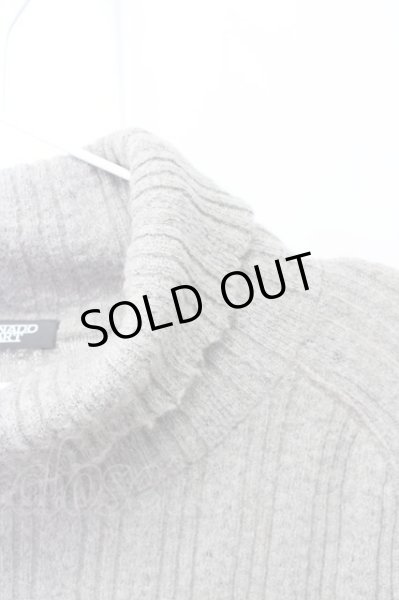 画像3: TORNADO MART / リブ編みハイネックニットソー  グレー T-25-01-15-018-TO-to-YM-ZT253 (3)