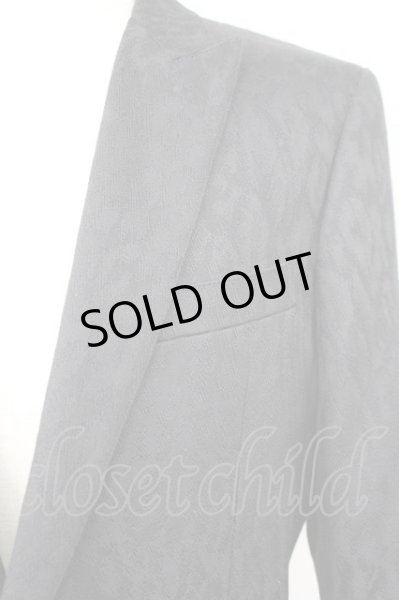 画像4: TORNADO MART / シルサーレオパードジャガードテーラードジャケット L ブラック T-25-01-23-016-TO-ja-YM-ZT (4)